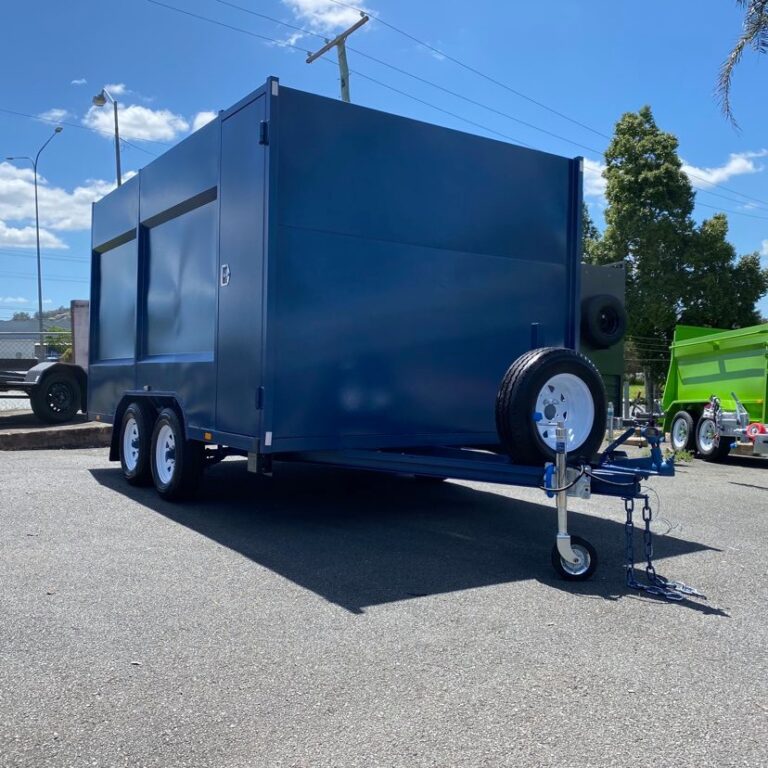 Custom 10x6 Painted Enclosed Trailer Brisbane & Surrounds